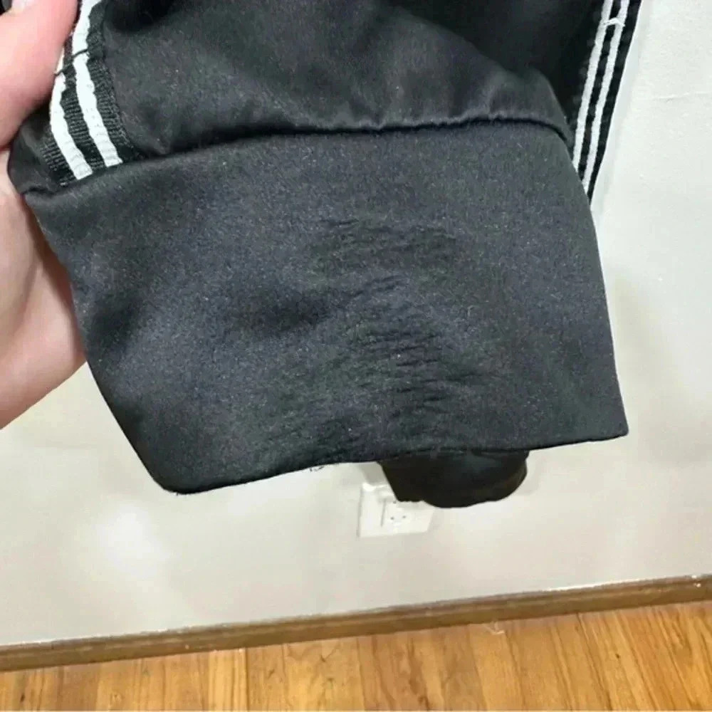Sundry black jogger pants with white stripes on side 2 - Picture 7 of 10